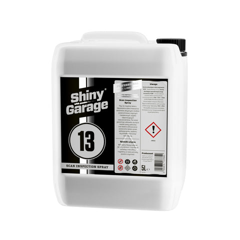 SHINY GARAGE SCAN INSPECTION SPRAY (PRO) 5L, ENTFETTER